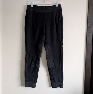 Vince Kneepatch Joggers Size Small Black